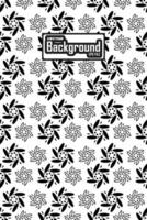 vector zwart en wit naadloos abstract patroon achtergrond grijswaarden sier- grafisch ontwerp