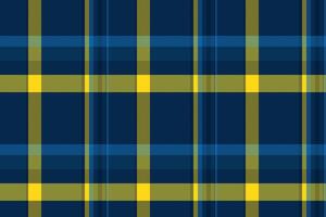 kleding stof Schotse ruit patroon van textiel controleren structuur met een plaid vector naadloos achtergrond.