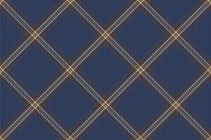 vieren structuur patroon plaid, mode vector achtergrond kleding stof. huishouden textiel naadloos controleren Schotse ruit in blauw en donker kleuren.