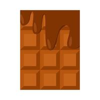 chocola bar illustratie vector