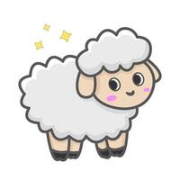 schapen dier illustratie vector