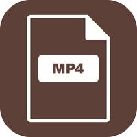 MP4 Vector pictogram