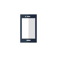 smartphone icoon in vlak kleur stijl. communicatie apparaat, tintje scherm vector