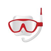 snorkel masker icoon in kleur. scuba zee duiken vector