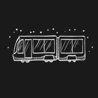 tram tekening schetsen illustratie vector