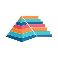 verkeer tabel piramide illustratie vector