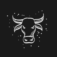 bullish tekening schetsen illustratie vector