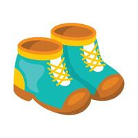 school- schoenen illustratie icoon. vector ontwerp