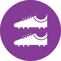 voetbal laarzen icoon vector afbeelding. geschikt voor mobiel appjes, web apps en afdrukken media.