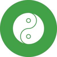 yin yang icoon vector afbeelding. geschikt voor mobiel appjes, web apps en afdrukken media.