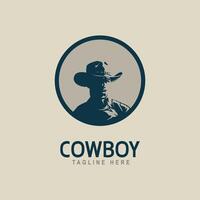 western bandiet wild west cowboy gangster symbool met bandana sjaal masker silhouet logo ontwerp inspiratie vector