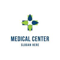 abstract logo ontwerp medisch voor Gezondheid concept vector