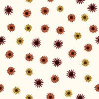 naadloos bloemenpatroon prachtige trendy nieuwe bloemen voor textielprint vector