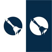 klok logo vector icoon illustratie ontwerp sjabloon