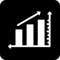 statistieken toenemen vecto icoon vector