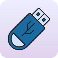 USB vecto icoon vector