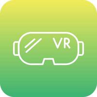 vr bril vecto icoon vector