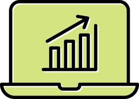 statistieken vecto icoon vector