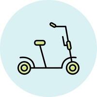 trap scooter vecto icoon vector