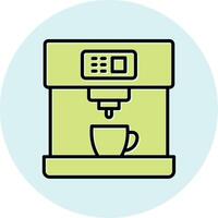 koffie machine vecto icoon vector