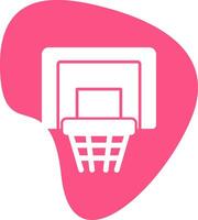 basketbal hoepel vecto icoon vector