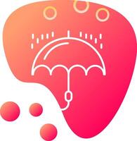 paraplu vecto icoon vector