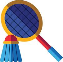 badminton icoon. badminton bal icoon vector