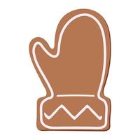cookie handschoen peperkoek vector voor web, presentatie, logo, pictogram, enz