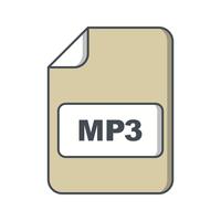 mp3 vector pictogram