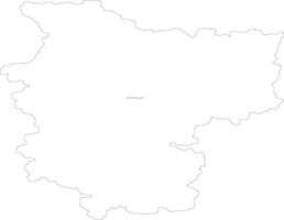 Minsk Wit-Rusland schets kaart vector