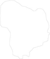 kiryandongo Oeganda schets kaart vector