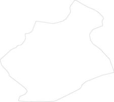 novo mesto Slovenië schets kaart vector