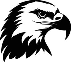 baldeagle zwart silhouet vector