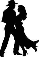 salsa zwart silhouet vector