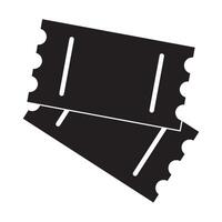 ticket icoon logo vector ontwerp sjabloon