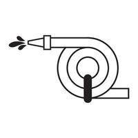 water slang icoon logo vector ontwerp sjabloon