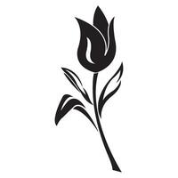 tulpen icoon logo vector ontwerp sjabloon