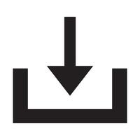 invoeren icoon logo vector ontwerp sjabloon