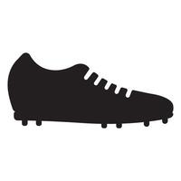 voetbal schoenen icoon logo vector ontwerp sjabloon