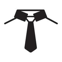een stropdas icoon logo vector ontwerp sjabloon