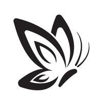 vlinder icoon logo vector ontwerp sjabloon