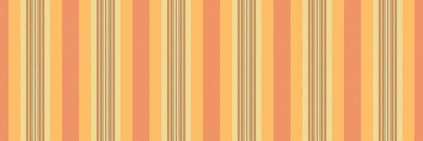 grafisch patroon textiel kleding stof, streep achtergrond lijnen textuur. minimaal verticaal naadloos streep vector in oranje en rood kleuren.