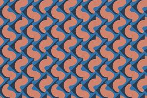 vector naadloos patroon, abstracte textuurachtergrond, herhalende tegels, drie kleuren