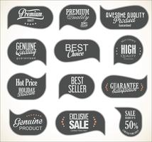 Moderne badges stickers en labels-collectie vector