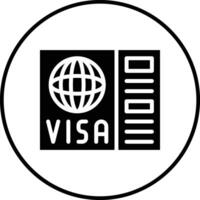 Visa vector icoon