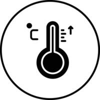 thermometer vector pictogram