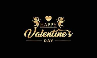 abstract gelukkig valentijnsdag dag logo, gelukkig valentijnsdag dag , liefde vector logo ontwerp, wit kleur, gouden kleur, rood kleur, zwart kleur vector logo ontwerp, gelukkig valentijnsdag dag