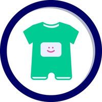 baby jongen kleding vecto icoon vector