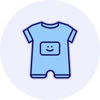 baby jongen kleding vecto icoon vector