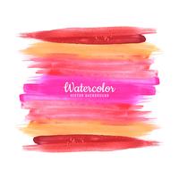 Moderne aquarel penseelstreek achtergrond vector